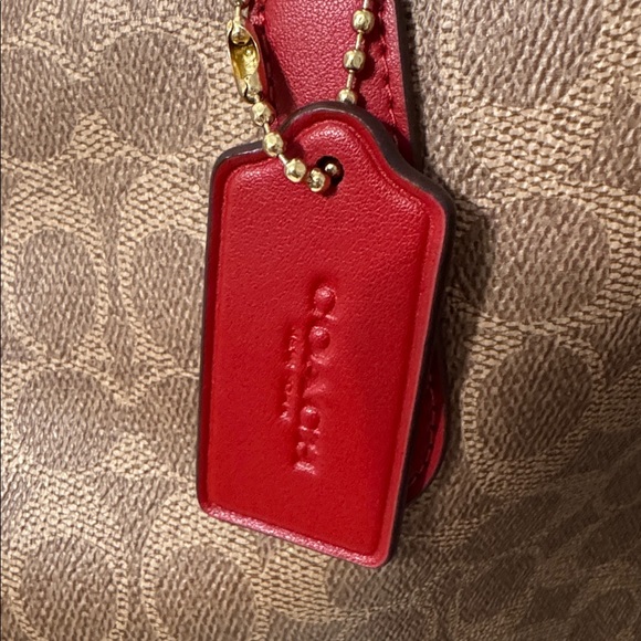 Coach Signature Stripe City Tote NWOT - Picture 3 of 10